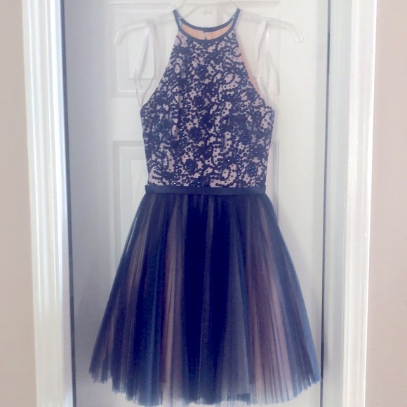 Madison James Prom, Homecoming Dress with clutch shown in first picture. - Picture 7 of 11